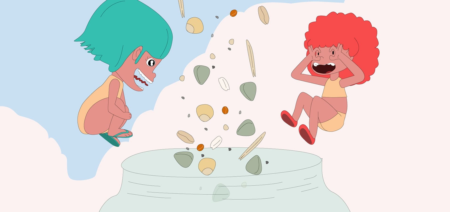 La maravillosa huerta de Paloma y Ari