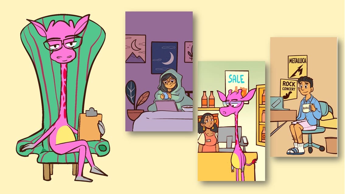 My Therapist is a Giraffe